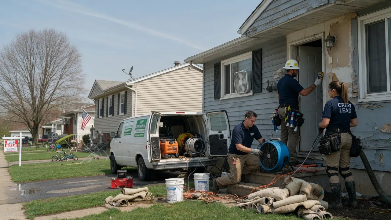 Flood Cleanup in Fountain, NC near me
