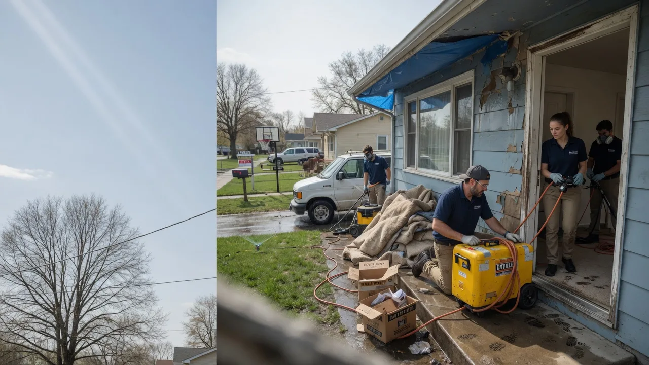 Basement Flood Cleanup in Fountain, NC near me